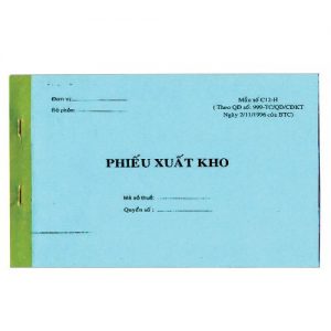 PHIẾU XUẤT KHO