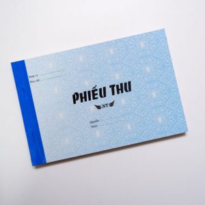 PHIẾU THU TIỀN MỘT LIÊN